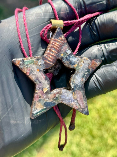 The “Star” 🌟 Orgone Amulet - Aura Protection