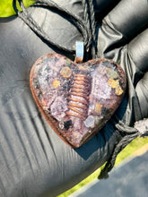 The "Heart of Gaia" Orgone Amulet 💜 - Aura Protection