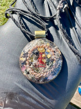 The “Tensor Ring Sun Disc” Orgone Amulet - Aura Protection