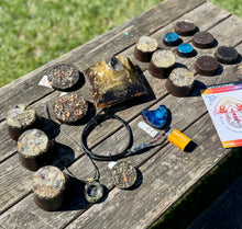 The “Family Pack” - 8-Sided Radionics Large Giza  (15 Hz), 6 Towerbusters, Smart Meter & Wi-Fi/Microwave Shields, 1 Amulet, 2 phone shields & 3 Freebies, 6 for repeat buyer ($243 in savings!)