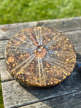 The "Medicine Wheel" Charging Plate- 6 lbs, for food, water, plants, crystals, electronics, summoning rain, etc.