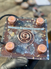The "Jumbo Giza Equalizer" - Pulsed Radionics Orgone Pyramid, 6x6” Base