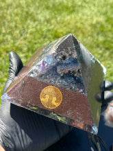 The "Jumbo Giza Equalizer" - Pulsed Radionics Orgone Pyramid, 6x6” Base