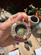 The “Tensor Ring Unity Circle" Orgone Amulet - Aura Protection
