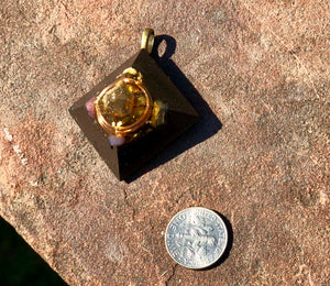 The “Mini Giza” Orgone Amulet- Aura Protection