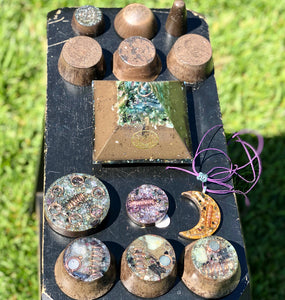 The “Family Pack” - 8-Sided Radionics Large Giza  (15 Hz), 6 Towerbusters, Smart Meter & Wi-Fi/Microwave Shields, 1 Amulet, 2 phone shields & 3 Freebies, 6 for repeat buyer ($243 in savings!)