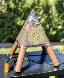 The “Family Pack Plus” -8 sided Nubian Chakra Mini-Chembuster Tensor Ring Equalizer, 6 Towerbusters, Appliance Shields, Amulet, 6 freebies ($200 in savings)