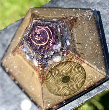 The “Pentacle” Orgone Pyramid- powerful 5-sided home protector