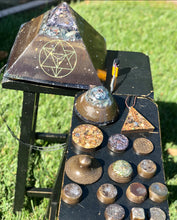 The “Personal Power Pack” - 11x11” Pulsed XXL Jumbo Giza Radionics Tensor Ring Pyramid (30k Hz), Dream Machine Equalizer (15 Hz), Large Equilateral or Large Ankh Amulet, Appliance Shields, Phone Protector & 7 Freebies ($210 in savings)