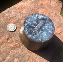 The "Selenite/Quartz Towerbuster" - Laser Quartz, Blue Kyanite, Tourmaline, Selenite, Quartz Sand + MMSSO matrix