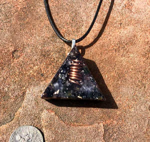 The "Equilateral" Orgone Amulet 🔺 - Aura Protection