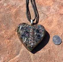 The "Heart of Gaia" Orgone Amulet 💜 - Aura Protection