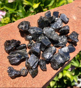 Elite Shungite Stones (3 oz lot)- comes with mini Towerbuster Orgonite freebie(s)