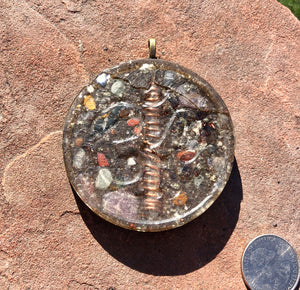 The “Large Aum” Orgone Amulet 🕉- Aura Protection (50% off collection)