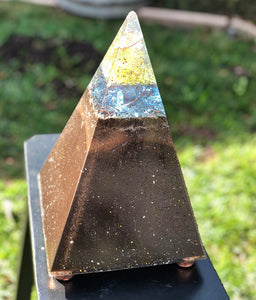 The “Russian” - Orgone Pyramid - 11 lbs, 12” height