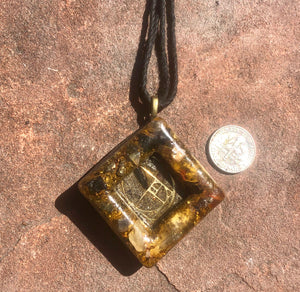 The “Diamond" ♦️ Orgone Amulet - Aura Protection