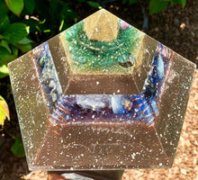 The “Pentacle” Orgone Pyramid- powerful 5-sided home protector